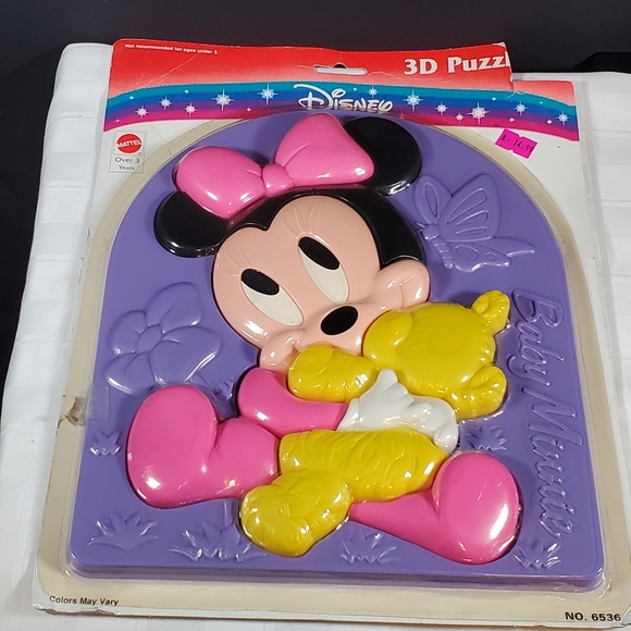 Vintage NWT'S Baby Minnie Puzzle - Picture 1 of 4
